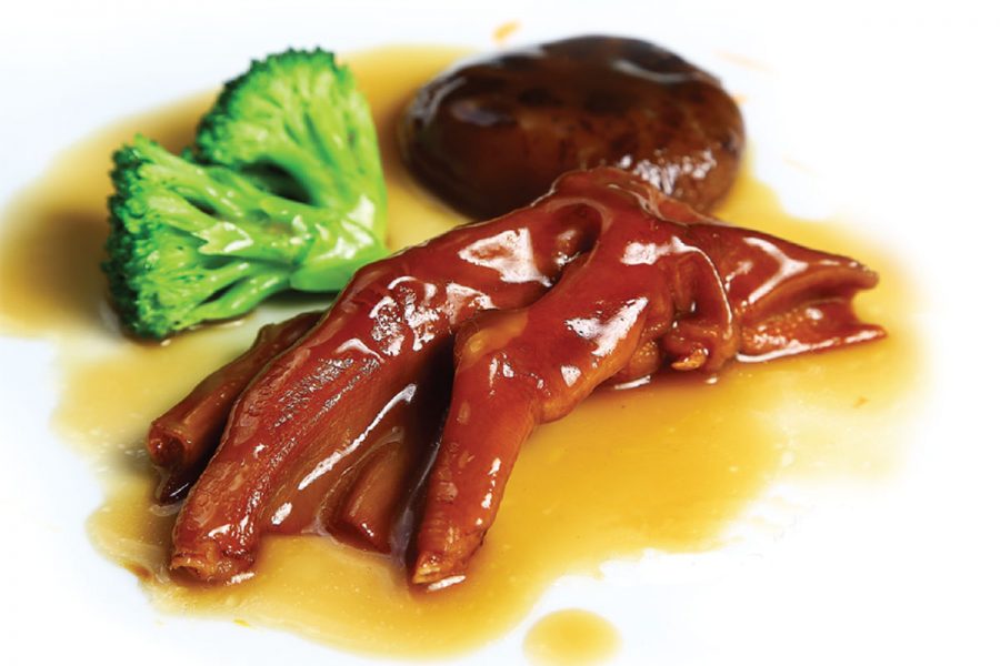 Braised Goose Web w/ Mushroom